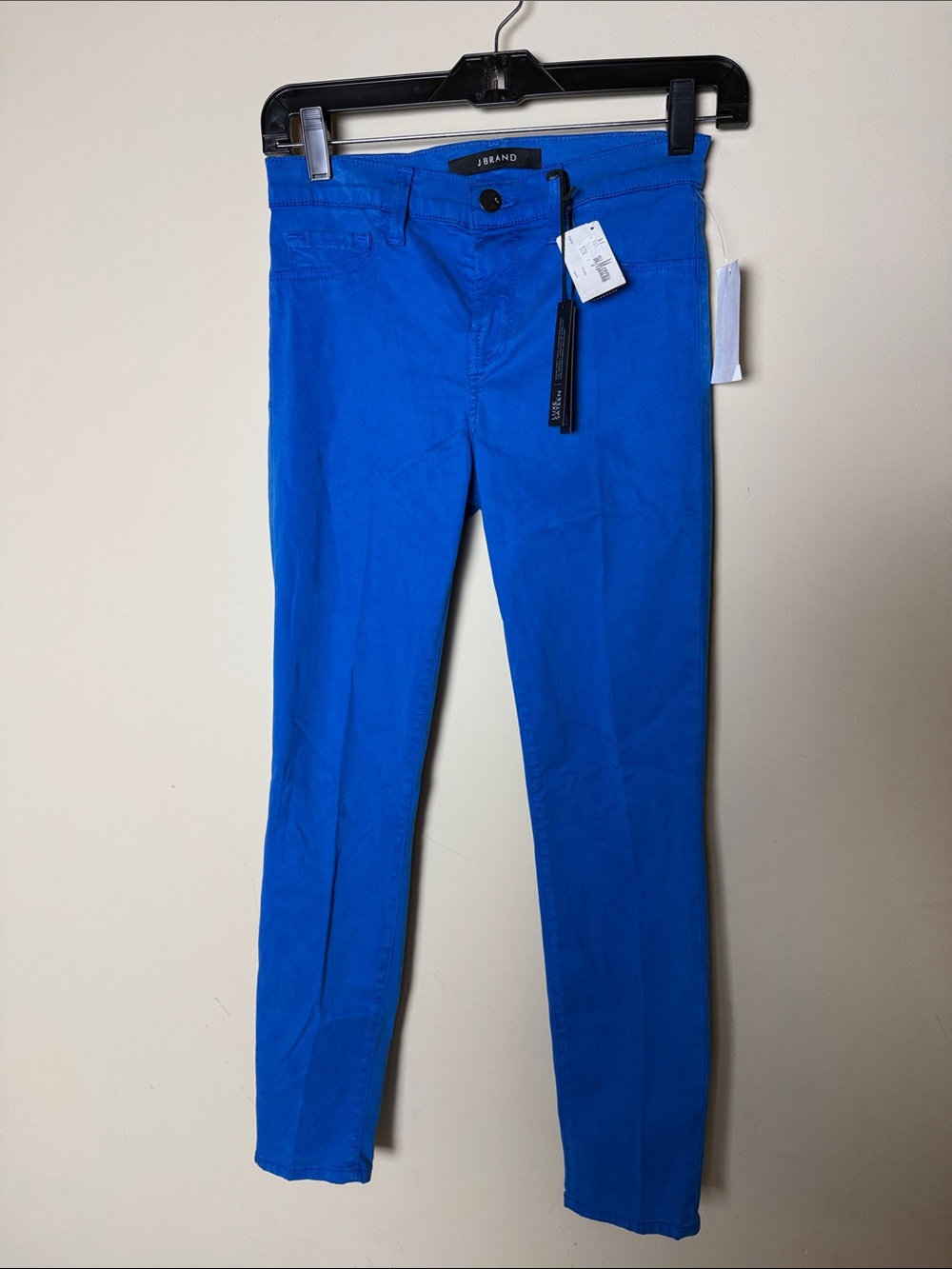 NWT J Brand $185 Breakwater Bright Blue Capri Ankle Pants Women’s US 25 rave